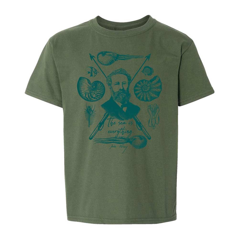 The sea is everything - Military Green - 20