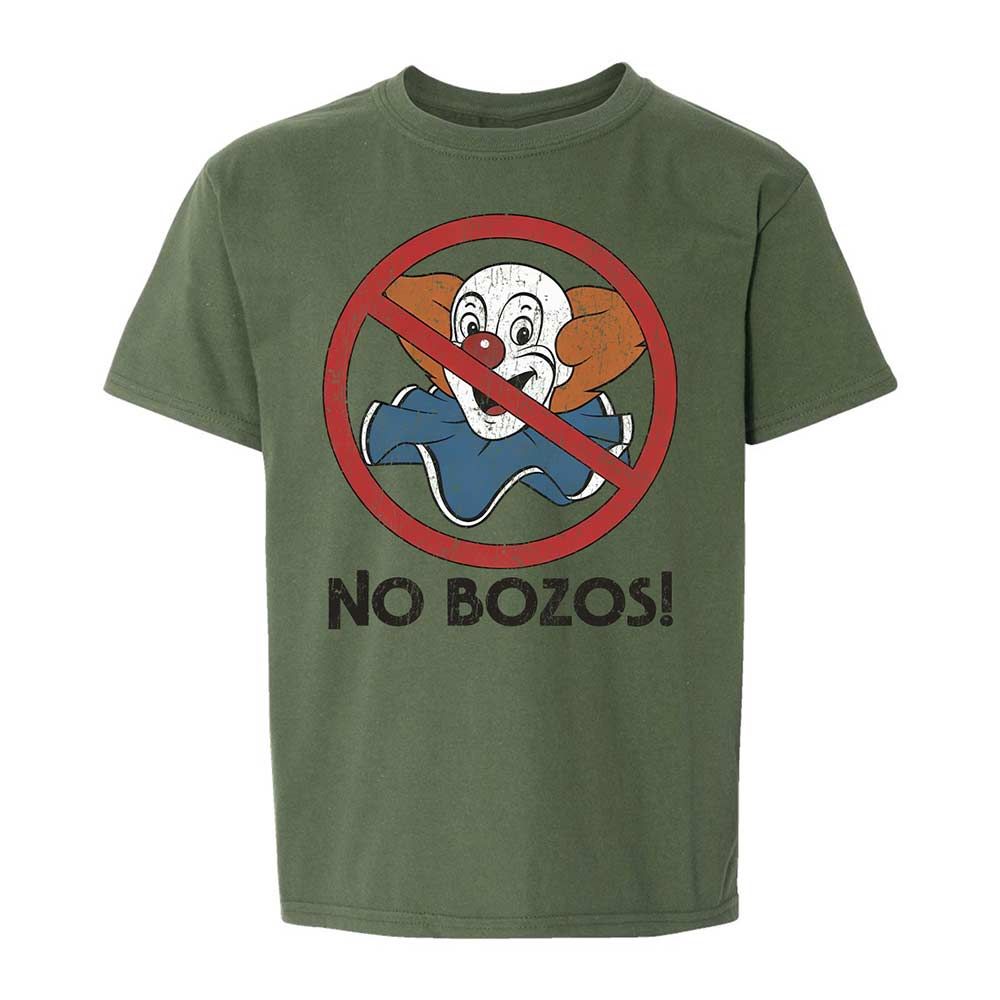 No Bozos - Military Green - 20