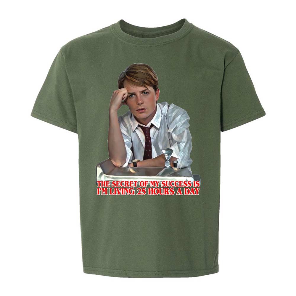 Kids T-Shirt - D2XHXFJE - Military Green - 20