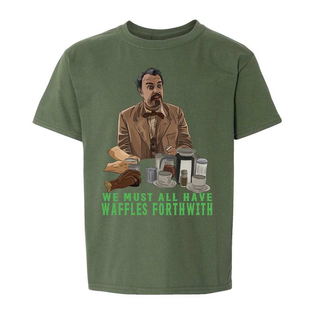 Kids T-Shirt - D5N3CHV6 - Military Green - 20