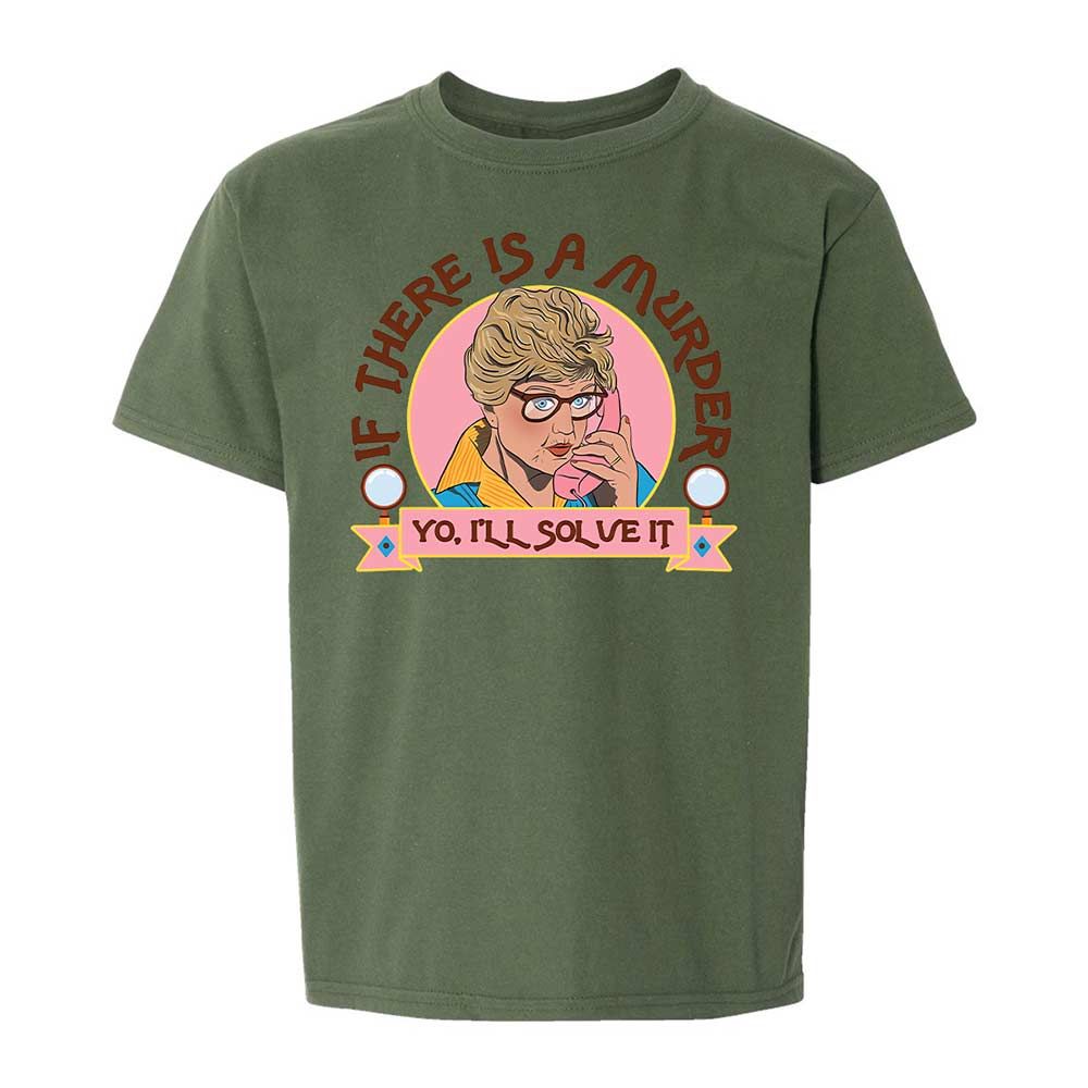 Kids T-Shirt - 8ZQLQGG5 - Military Green - 20