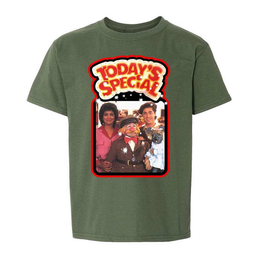 Kids T-Shirt - L6SLMTV1 - Military Green - 20