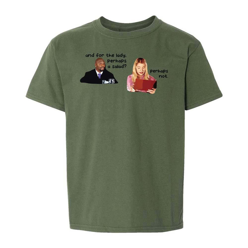 Kids T-Shirt - CC5GDG8F - Military Green - 20