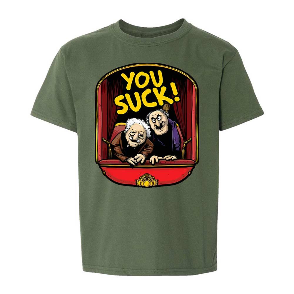 You Suck - Military Green - 20