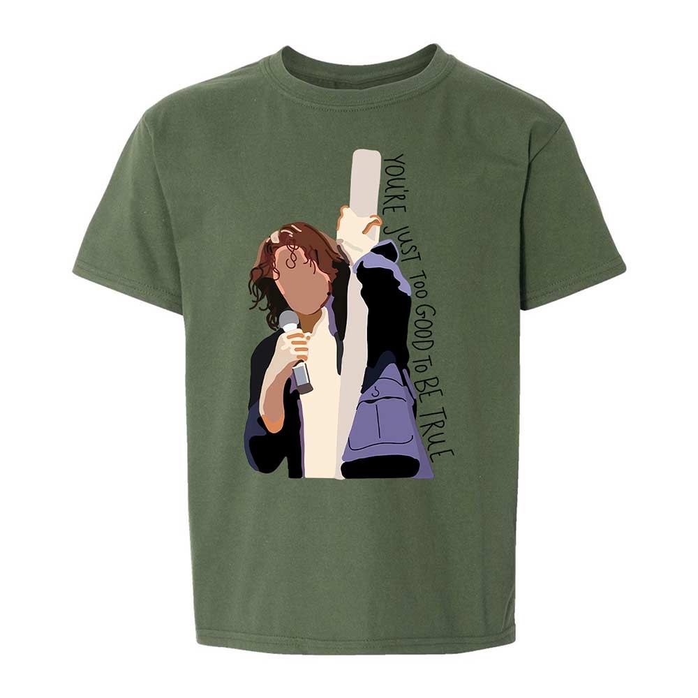 Kids T-Shirt - NELBDG25 - Military Green - 20