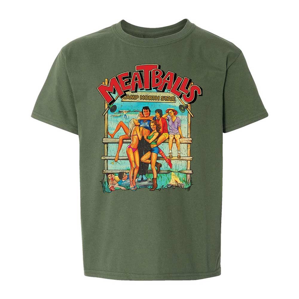 Kids T-Shirt - Z4HMPHK3 - Military Green - 20