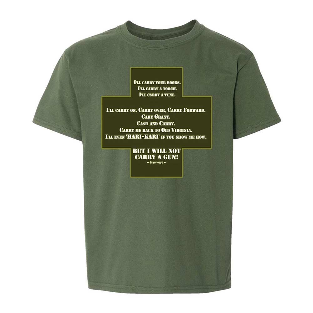 I Will Not Carry a Gun - Military Green - 20