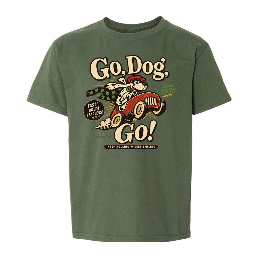 Kids T-Shirt - 1WQKDBPV - Military Green - 20