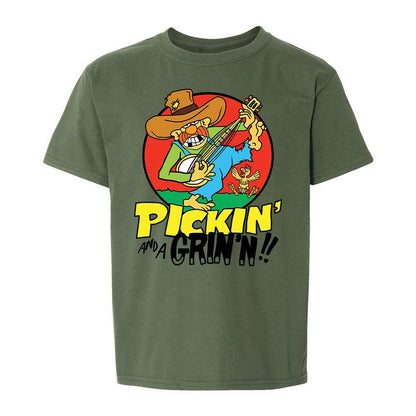 Pickin' and a Grinnin - Military Green - 20