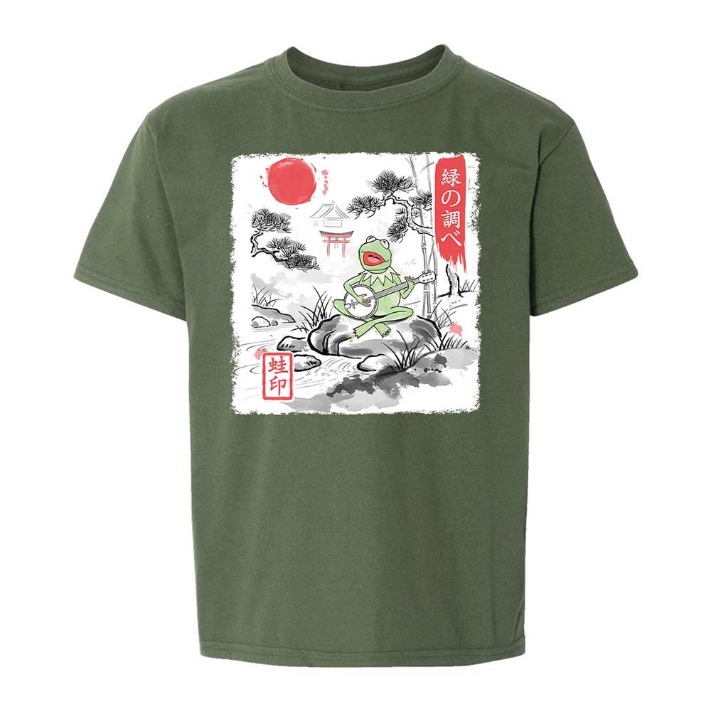 Kids T-Shirt - W2HLXFCE - Military Green - 20