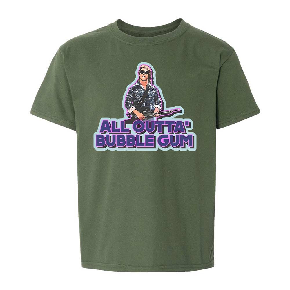 Kids T-Shirt - BCY4CSQC - Military Green - 20