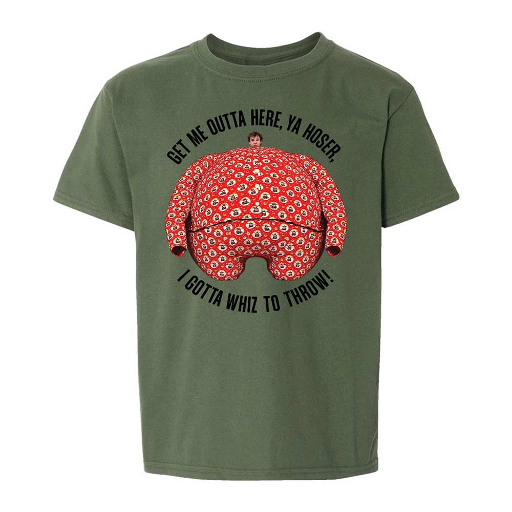 Kids T-Shirt - XFD7LHRX - Military Green - 20