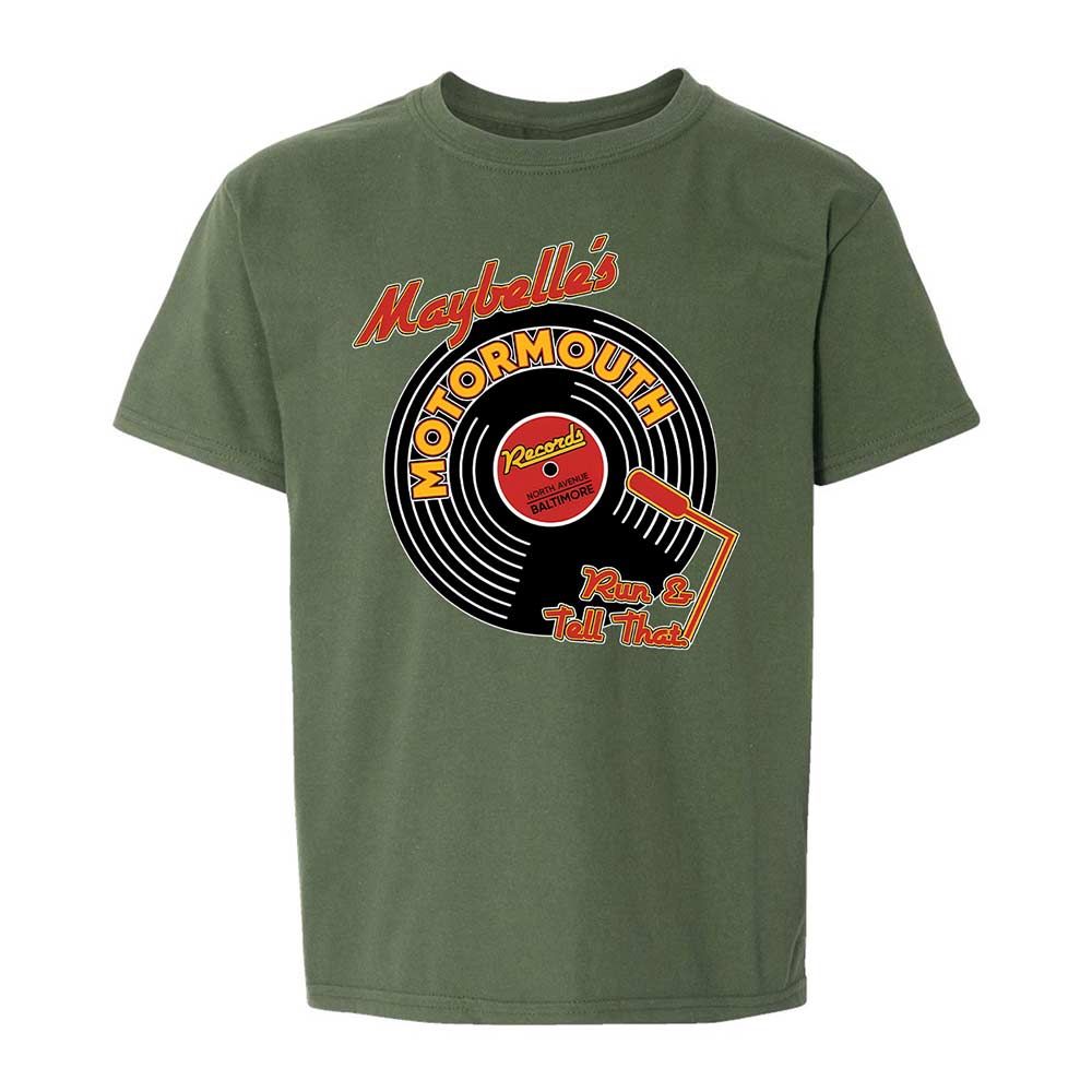 Maybelle's Motormouth Records - Military Green - 20