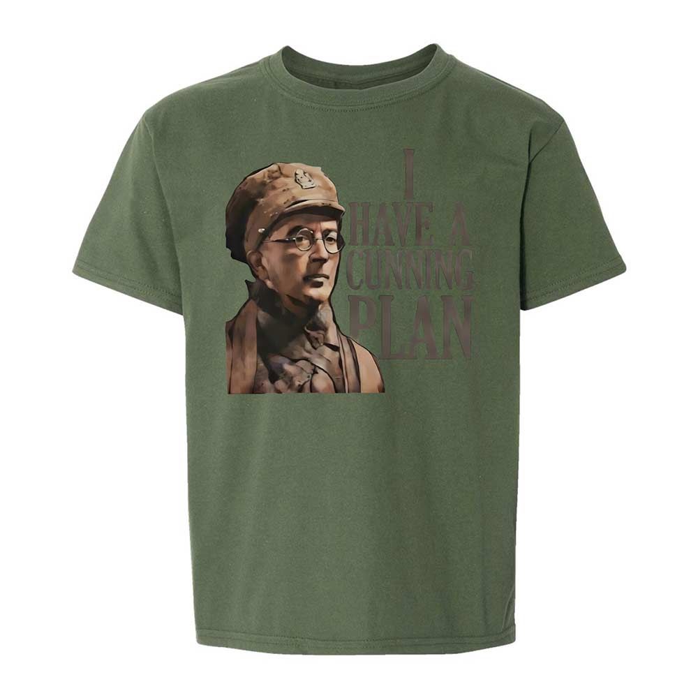 I Have A Cunning Plannn - Military Green - 20