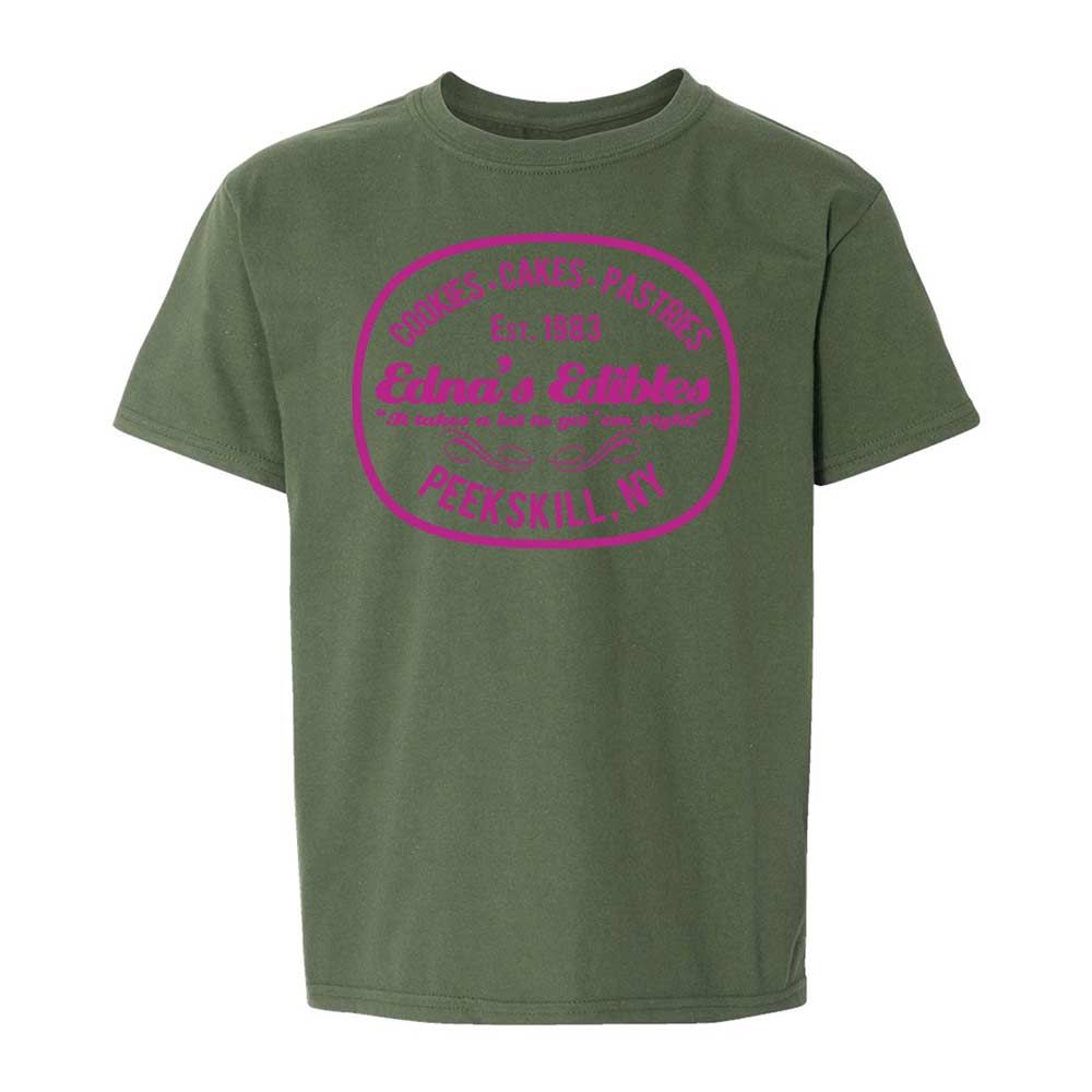 Kids T-Shirt - XRU4WZSY - Military Green - 20