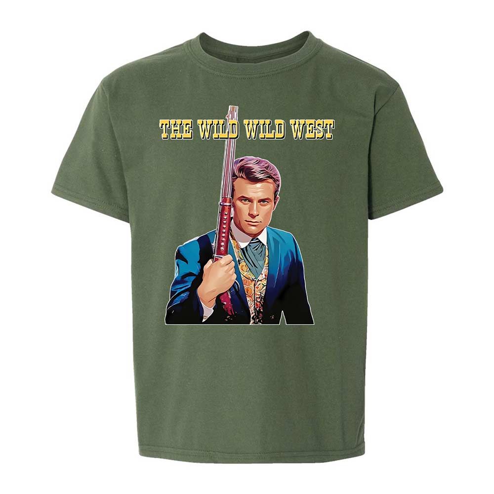 Kids T-Shirt - 5LYCDKJF - Military Green - 20