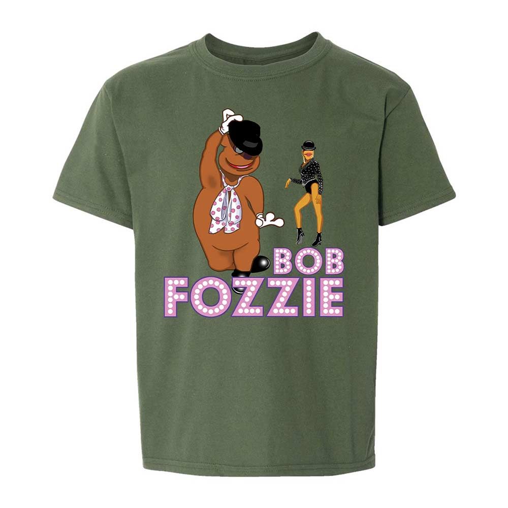 Kids T-Shirt - 4BKFLBMK - Military Green - 20