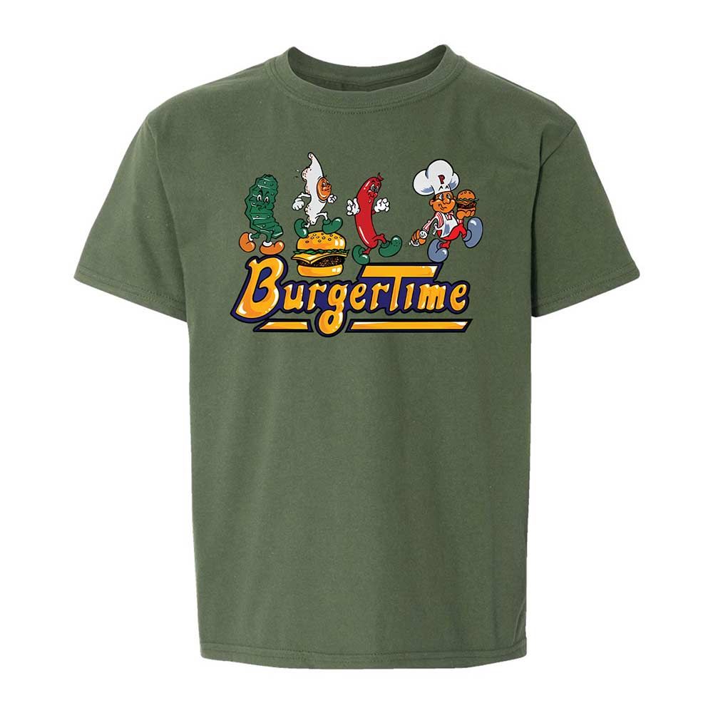 BurgerTime - Military Green - 20