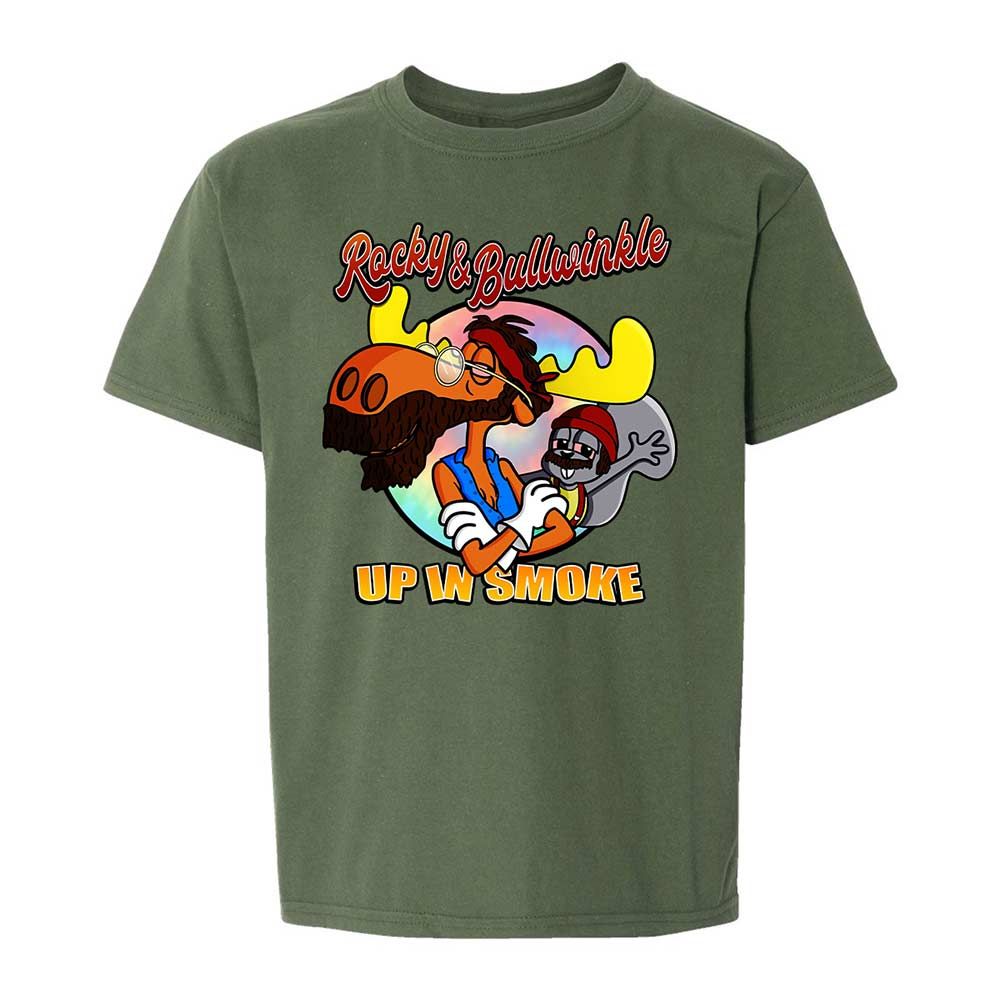 Funny Up In Smoke - Military Green - 20