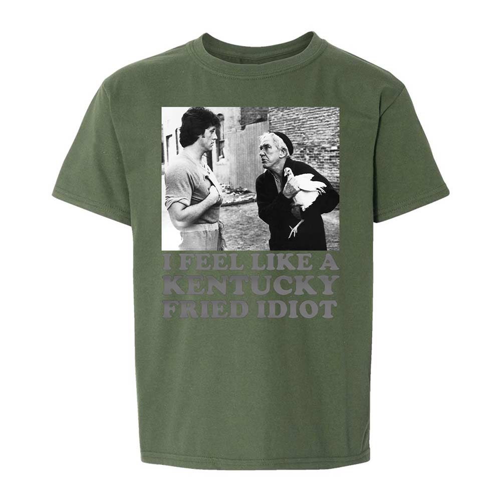 Kids T-Shirt - WZMQFFDM - Military Green - 20