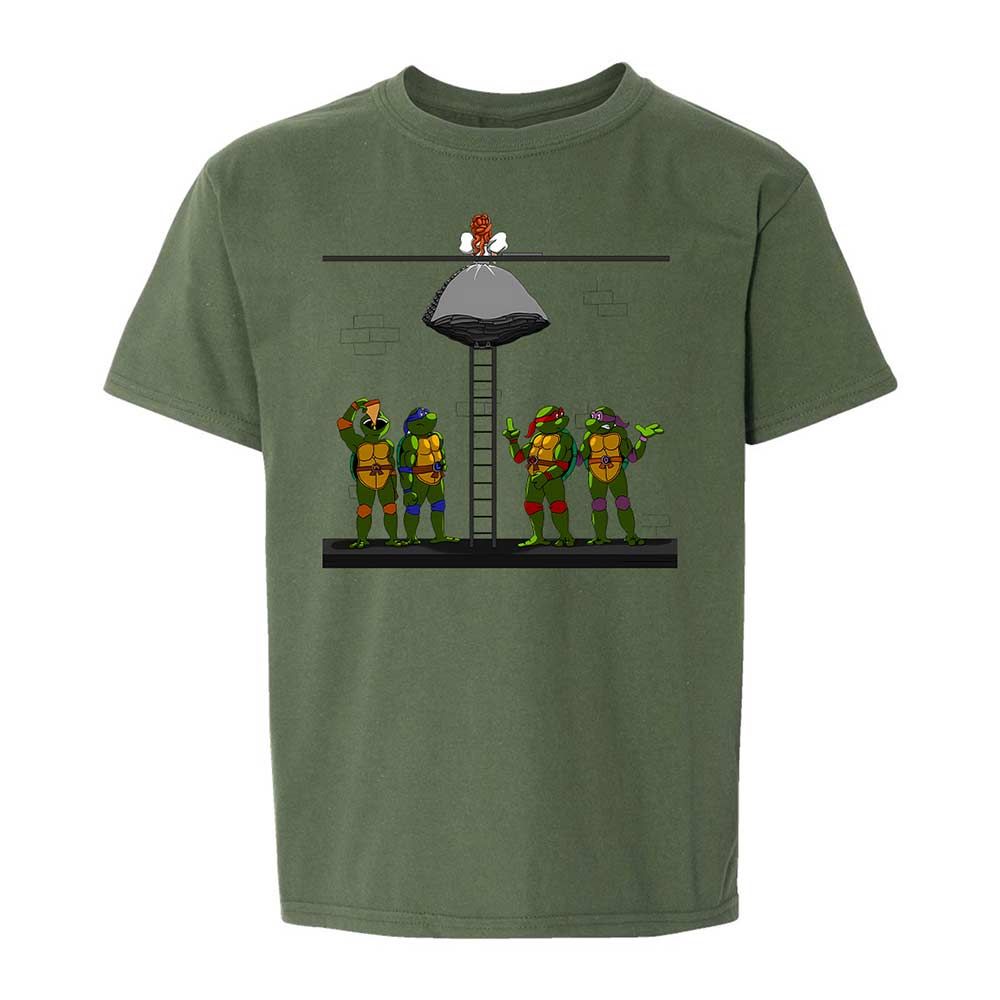 I've Been Dreaming of a Turtle's Kiss - Military Green - 20