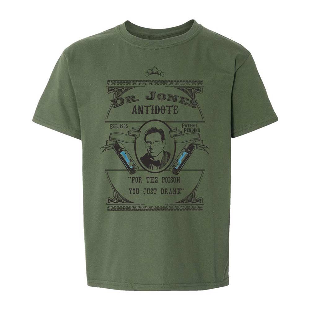 Kids T-Shirt - B4URG8WX - Military Green - 20