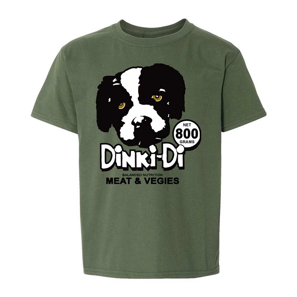 Kids T-Shirt - P8B6BWZF - Military Green - 20
