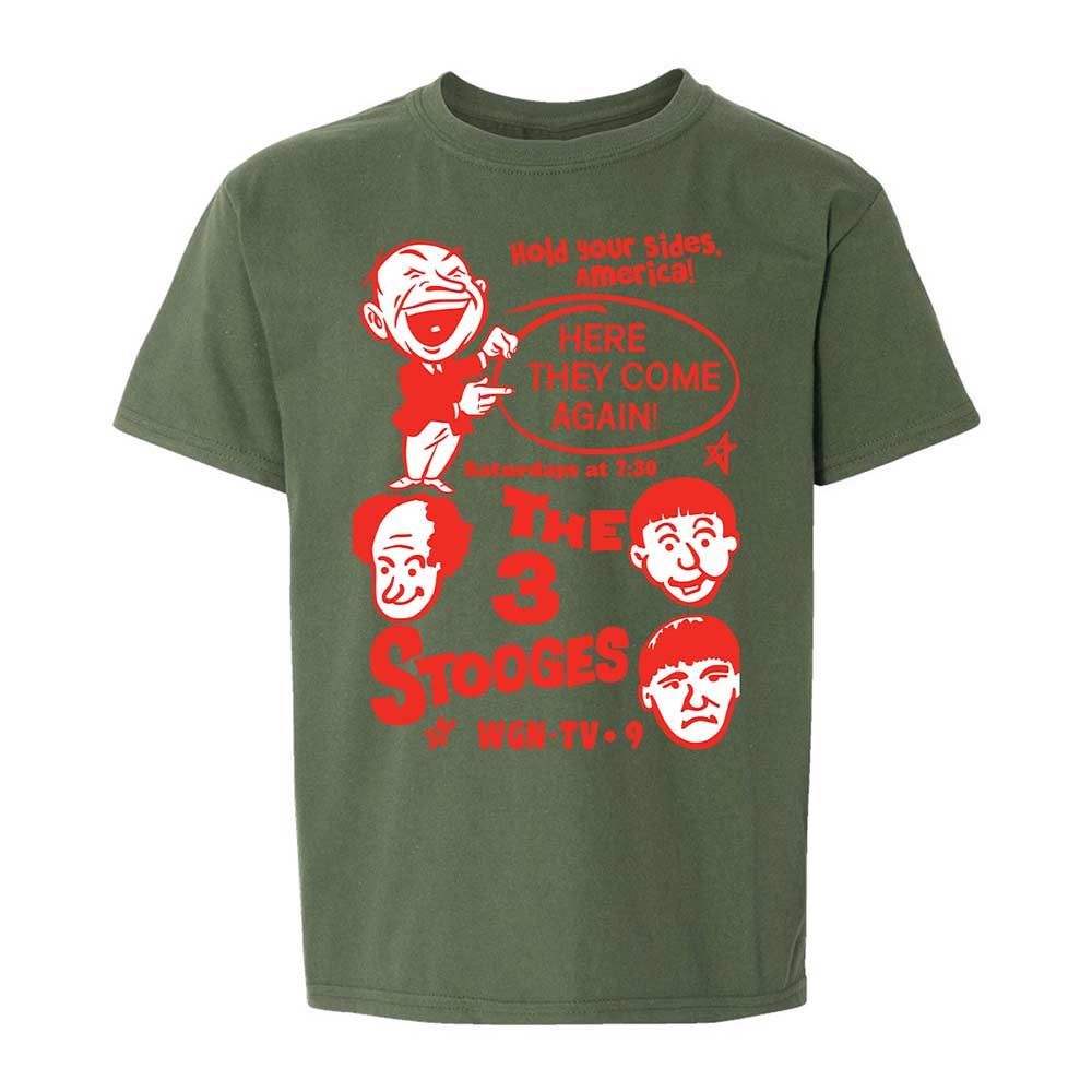 The 3 Stooges - Military Green - 20