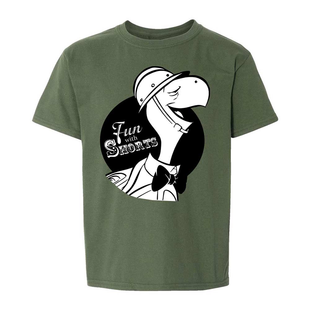 Kids T-Shirt - HN656KCN - Military Green - 20