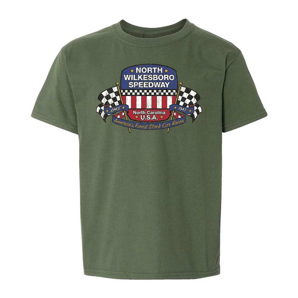 Kids T-Shirt - 9BRV2JKB - Military Green - 20