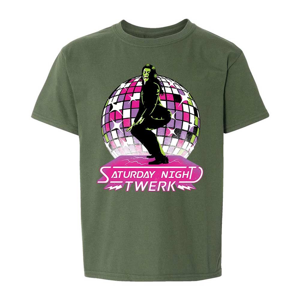 Saturday Night Twerk - Military Green - 20