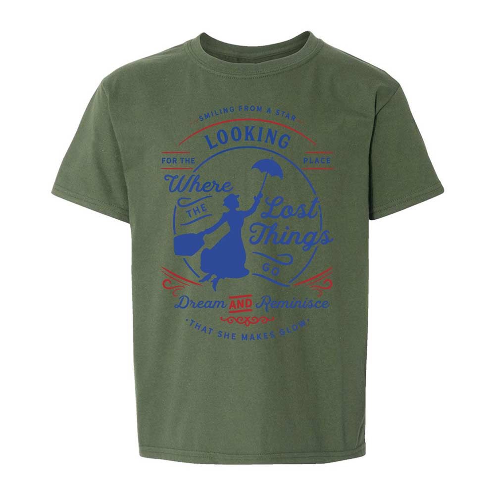 Kids T-Shirt - PMQYNLYJ - Military Green - 20