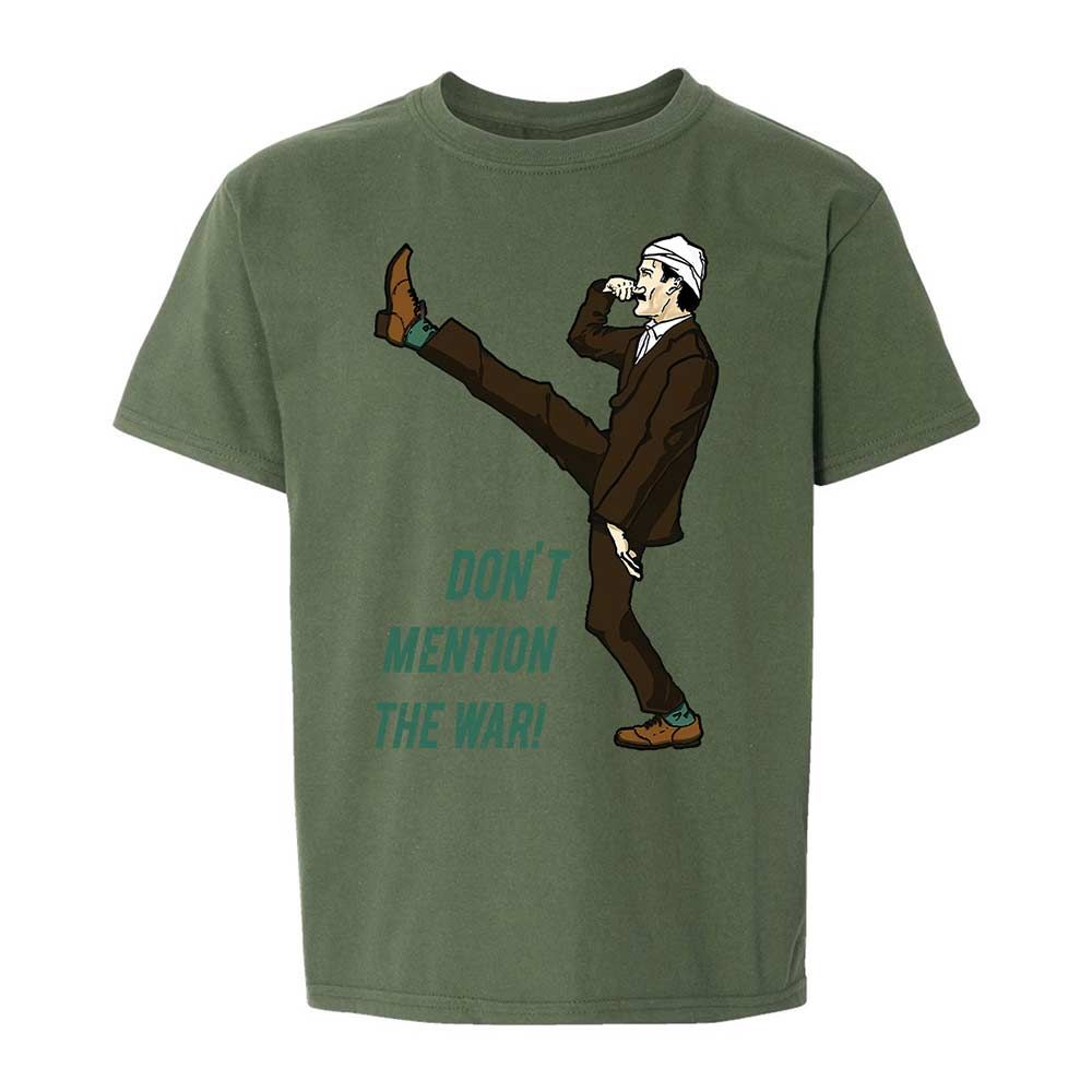 Kids T-Shirt - QUGCY9S5 - Military Green - 20