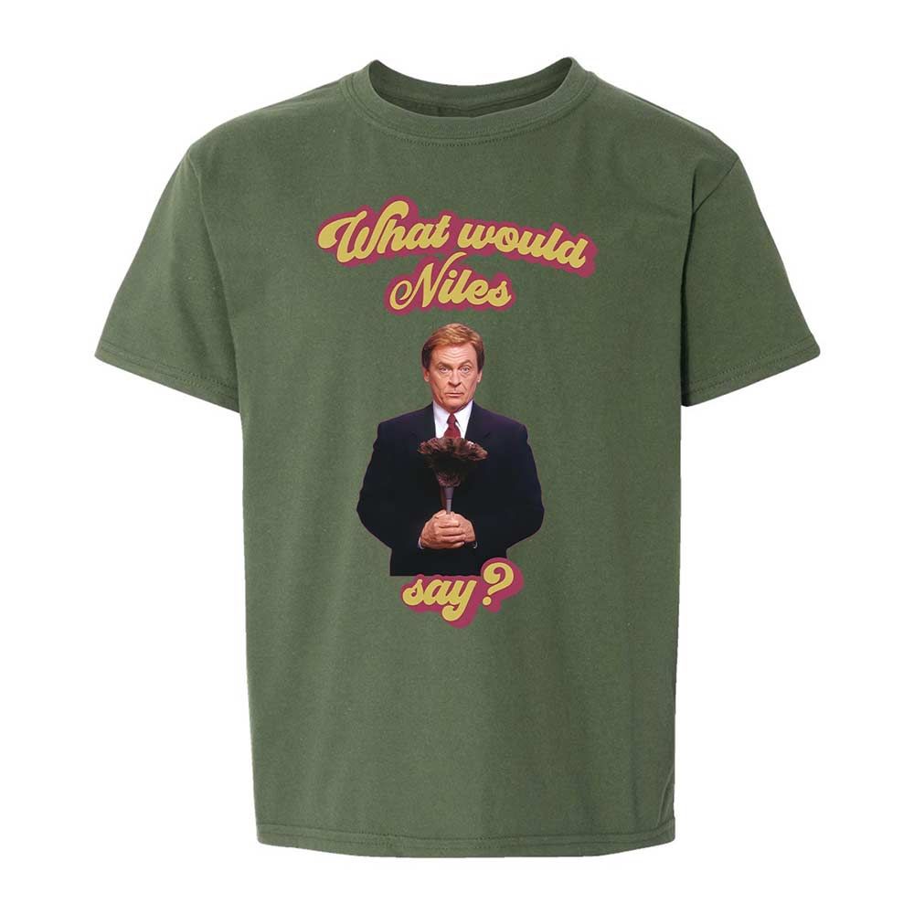 Kids T-Shirt - XQZ1KQ6U - Military Green - 20