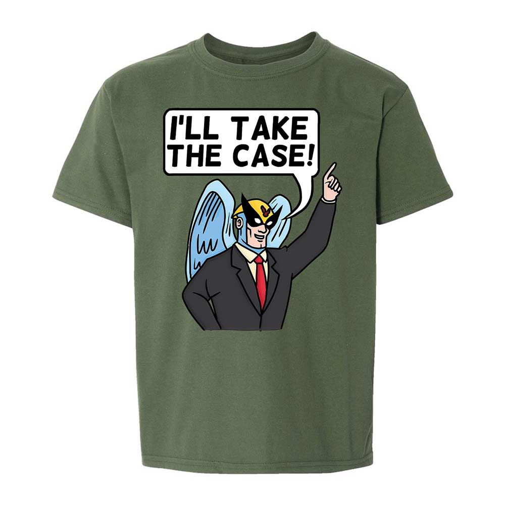 Kids T-Shirt - 6V4JPA3Q - Military Green - 20