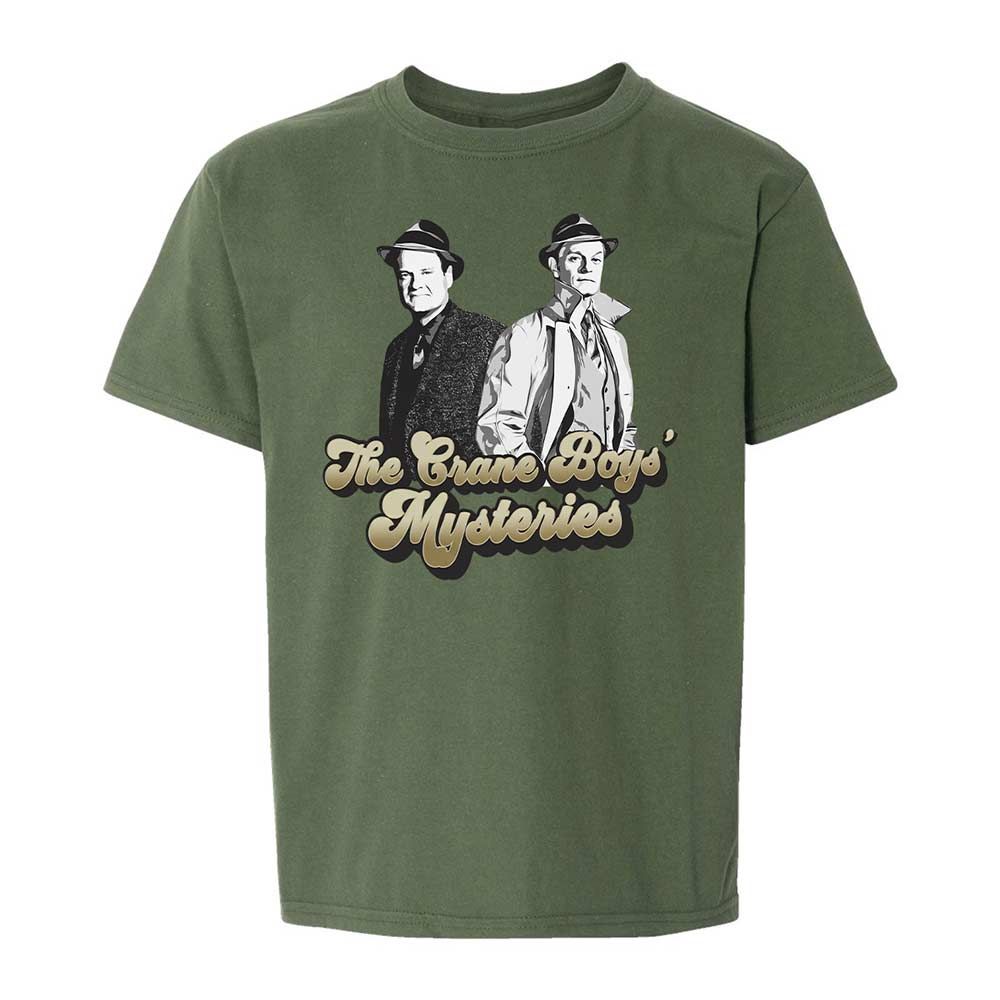 Kids T-Shirt - BWF6E9YQ - Military Green - 20