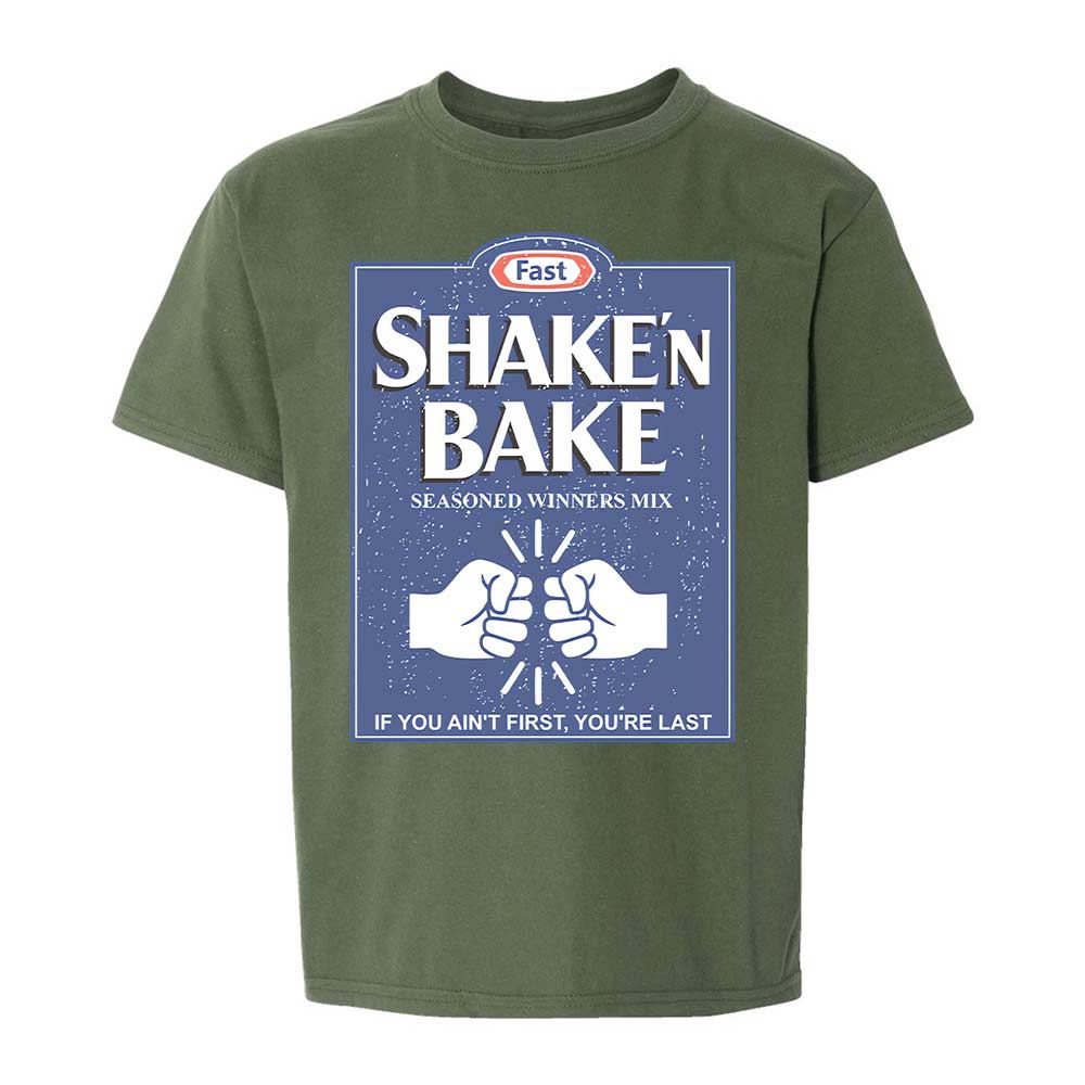 Kids T-Shirt - T4Z5DC8P - Military Green - 20