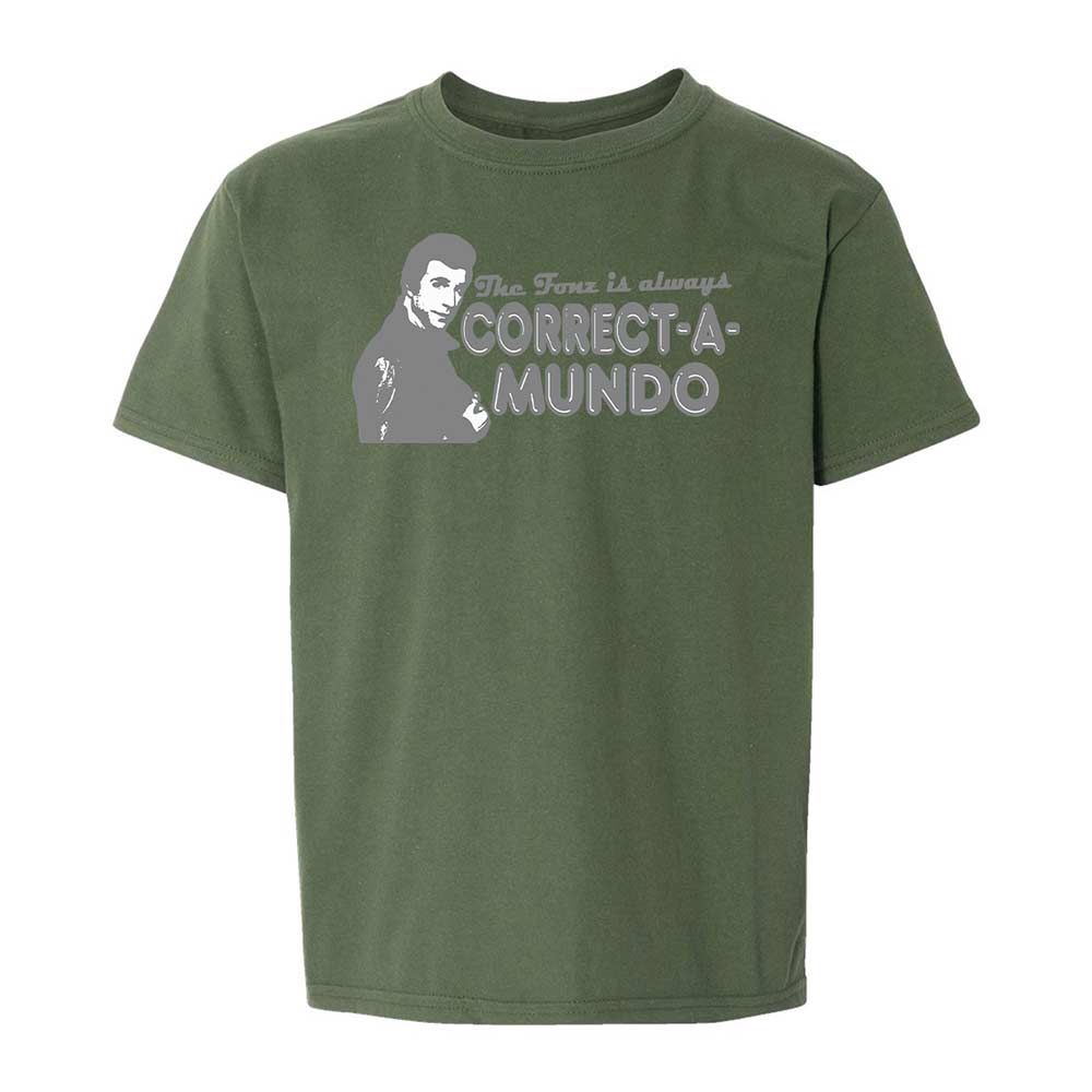 Kids T-Shirt - W8L9WD4A - Military Green - 20