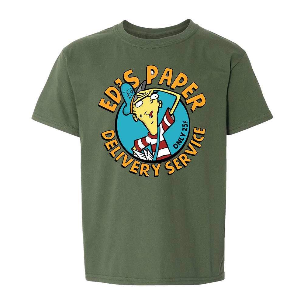Kids T-Shirt - T38J9YCA - Military Green - 20