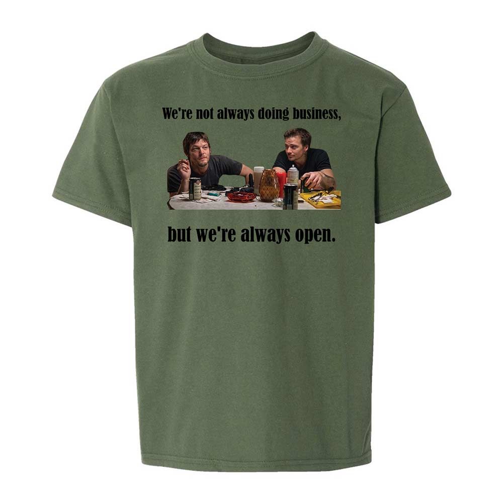 Kids T-Shirt - 9UCSXH6Q - Military Green - 20