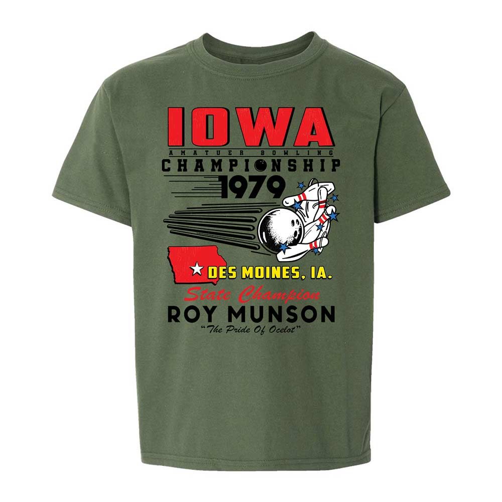 Kids T-Shirt - V418WSJ8 - Military Green - 20