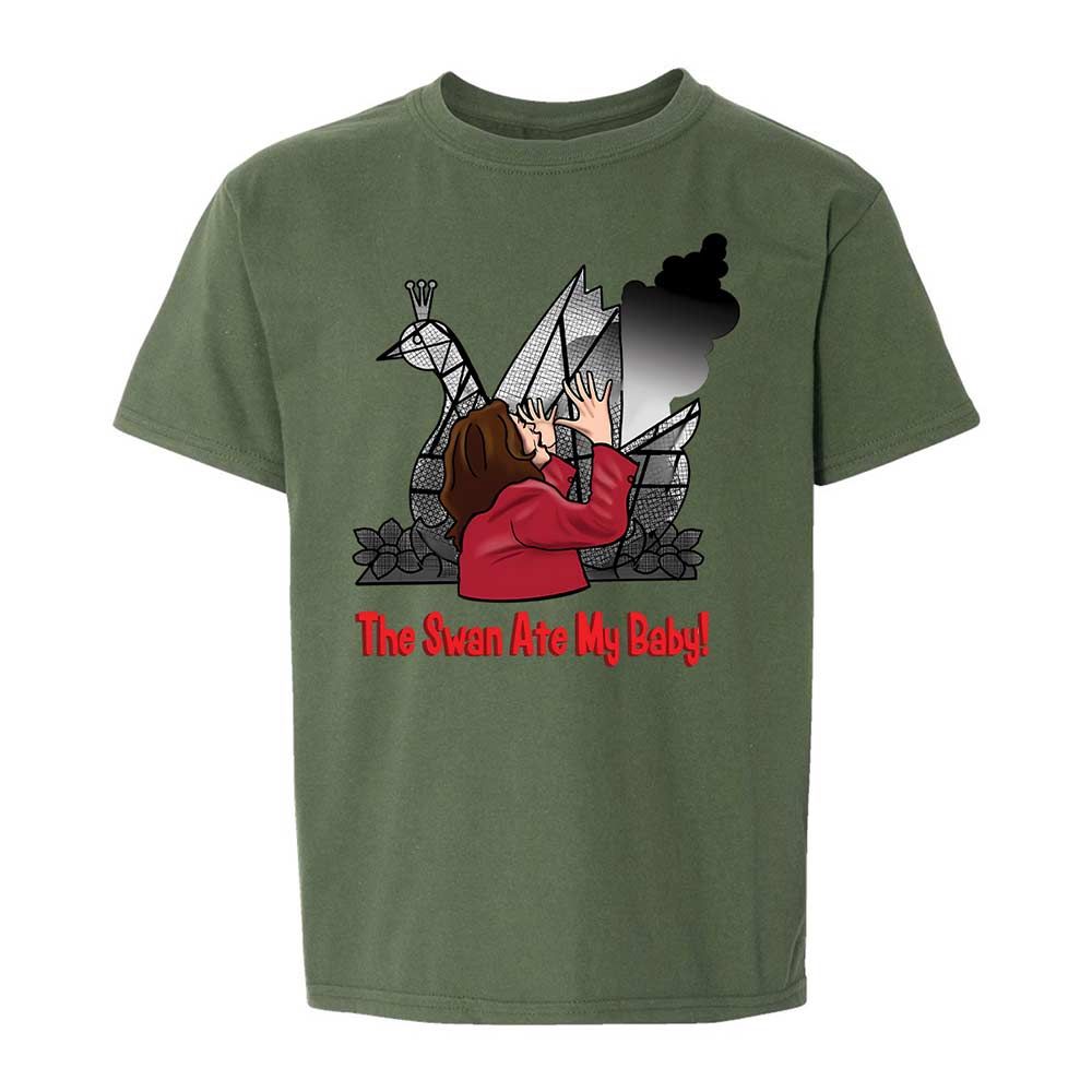 The Swan Ate My Baby - Military Green - 20