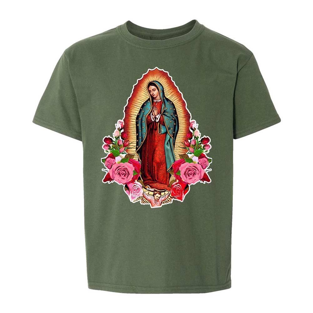 Our Lady of Guadalupe - Military Green - 20