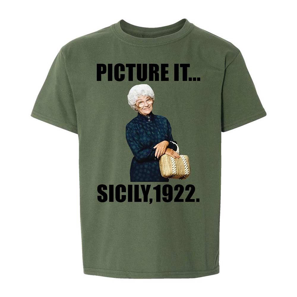 Kids T-Shirt - VTUMM8SK - Military Green - 20