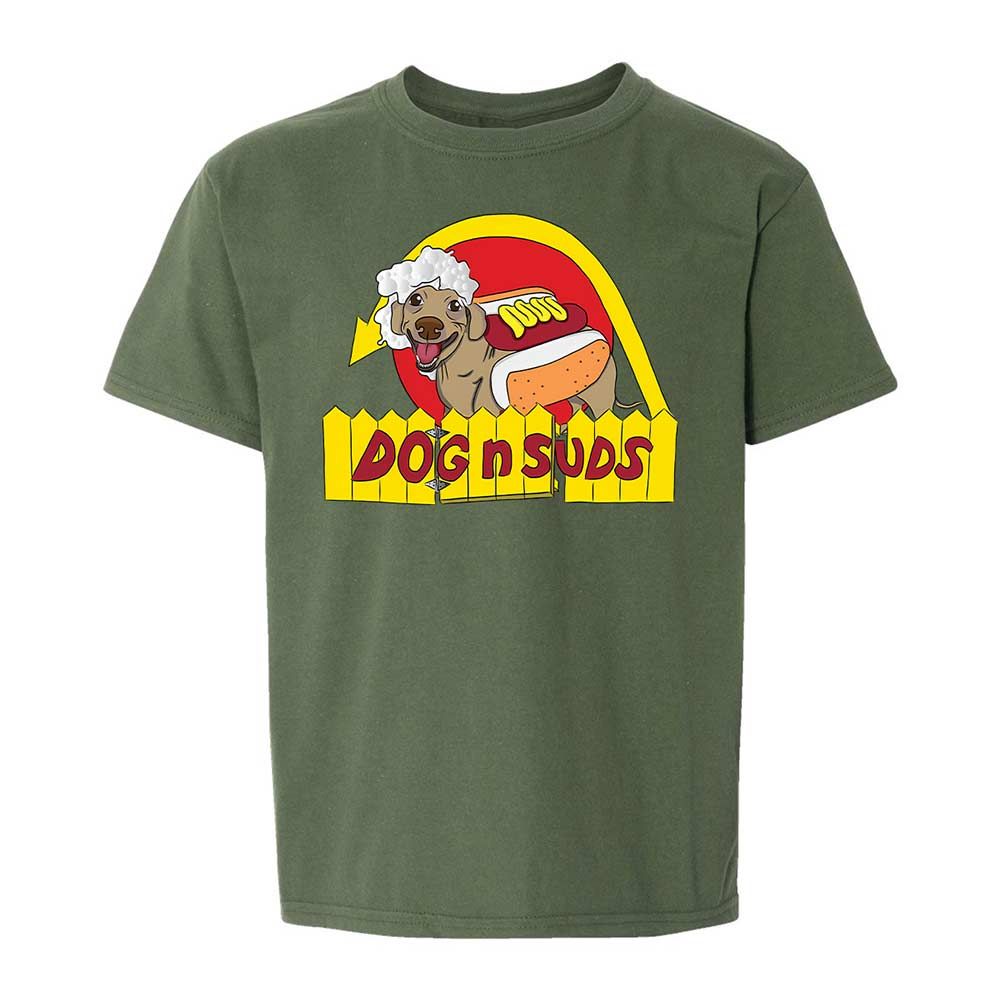 Dog n Suds Dachshund - Military Green - 20