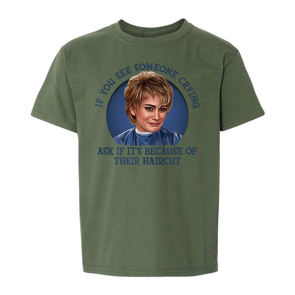 Kids T-Shirt - K5ZWENR3 - Military Green - 20