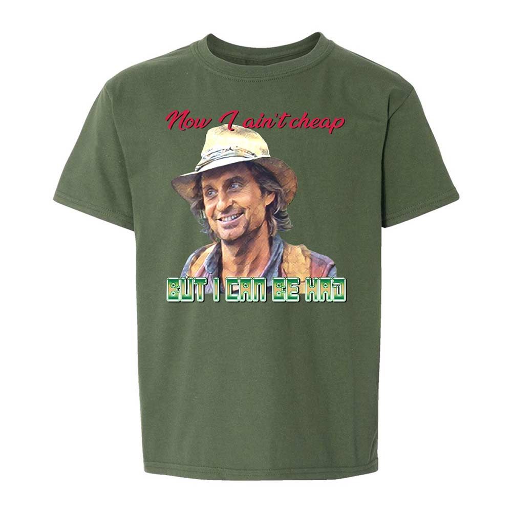 Kids T-Shirt - W4YN6WCD - Military Green - 20