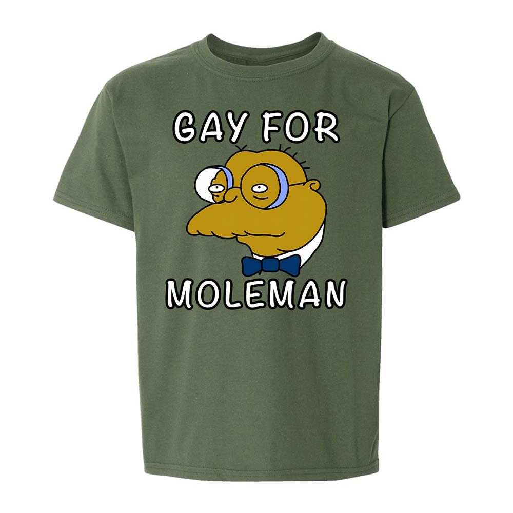 Gay for Moleman - Military Green - 20