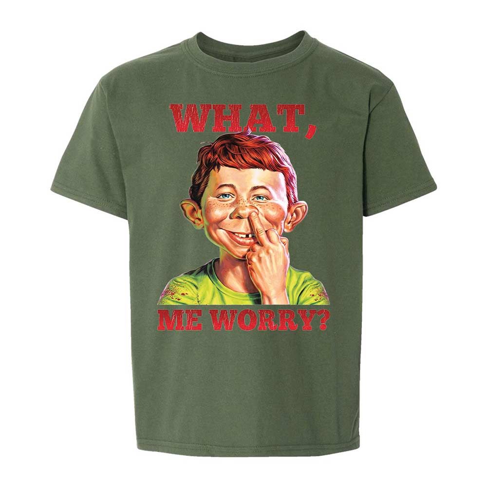 What, me worry - Military Green - 20