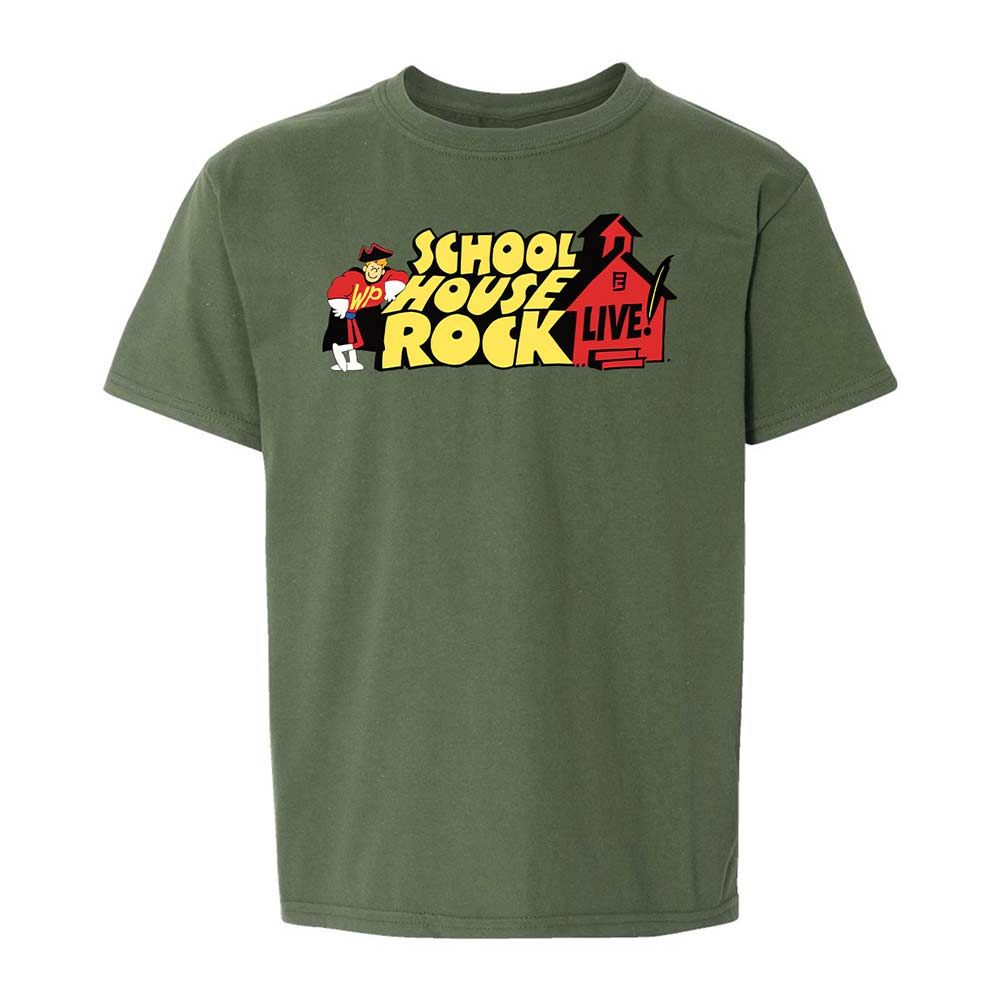 Kids T-Shirt - 1743PC9X - Military Green - 20